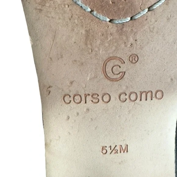 Corso Como Jullia Black Suede Pointed Toe Ballet Flats, Size 5.5 - Picture 7 of 7